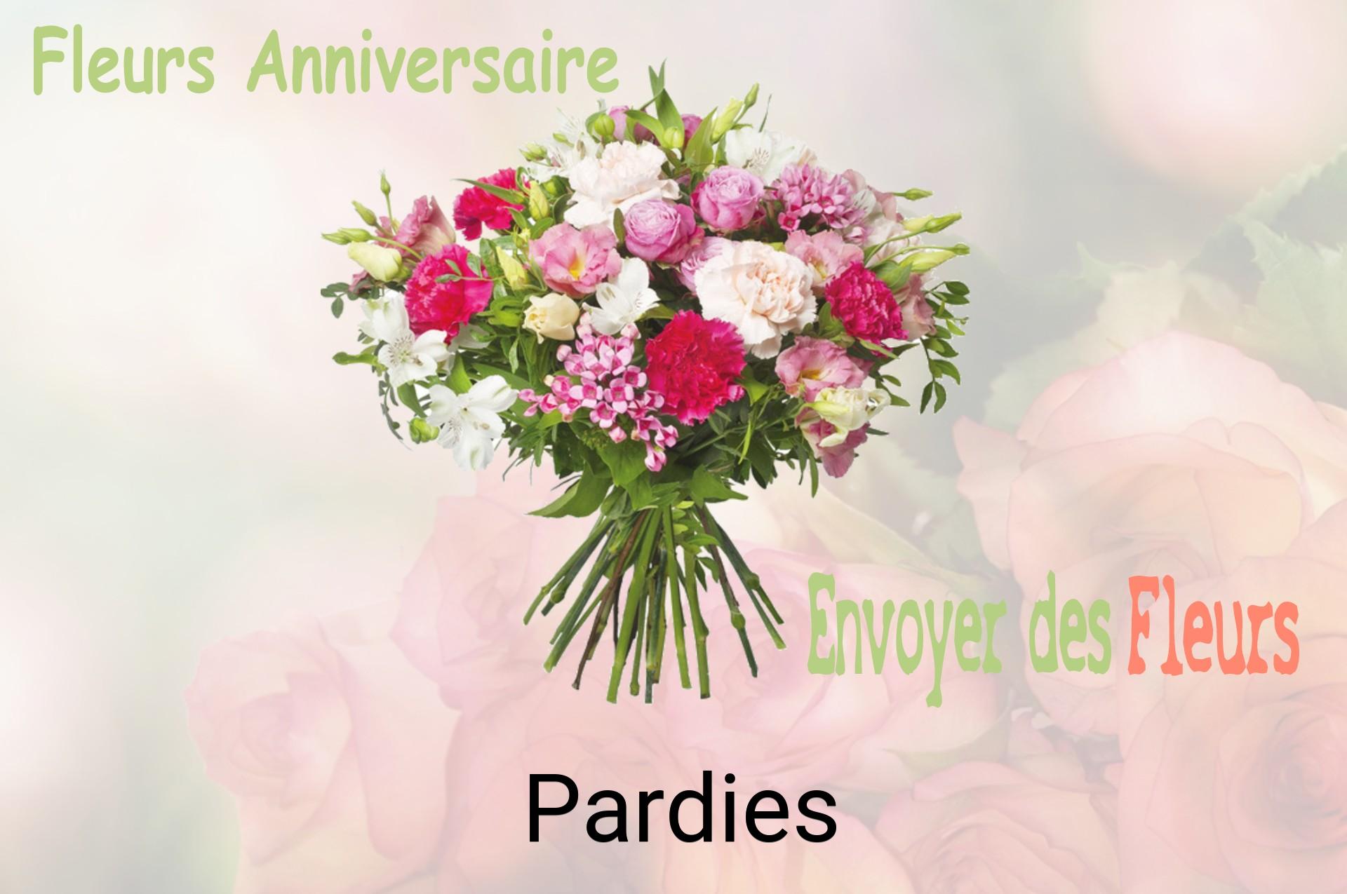Bouquet de fleurs d’anniversaire livré à Pardies